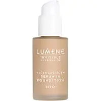 Lumene Invisible Illumination Vegan Collagen Base Leve Nutritiva Sérum FPS 30 4 30 ml