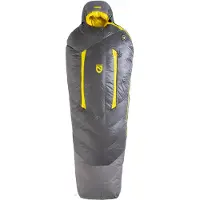 Nemo - Sacos-cama para frio extremo - Sonic 0 Goodnight Gray/Goldfinch para Unissexo - Tamanho Longo - Cinzento