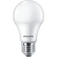 Philips Pack x5: Lâmpada LED E27 A60 mate redondo 3000K 10W (75W) -