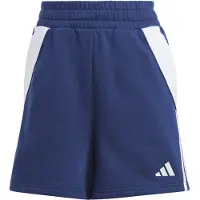Adidas Calças de desporto azul / branco
