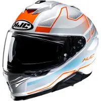 HJC i71 Iorix MC27 Capacete Integral Azul/Laranja L