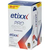Etixx Caixa De Géis Energéticos Double Carb Pro Line Mirtilos 60ml 12 Unidades