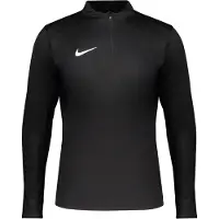 Nike Sweatshirt de desporto preto / branco