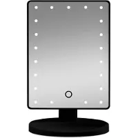 Gillian Jones Espelho De Maquiagem Heart Led Touch-black