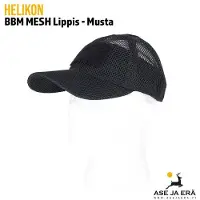 Helikon Tex Boné BBC Mesh, preto
