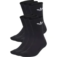Adidas Originals Meias Crew Trefoil Cushion 6 Pares