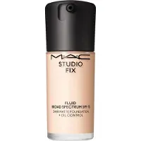 MAC Studio Fix Fluid FPS 15 24HR Matte + Oil Control base matificante FPS 15 cor NW5 30 ml