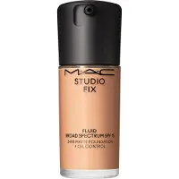 MAC Studio Fix Fluid FPS 15 - Maquilhagem matificante 30 ml NC27