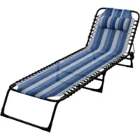 Marbueno Summer Espreguiçadeira Dobrável 190x58x27 Cm