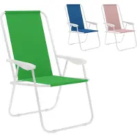 Marbueno Summer Cadeira Dobrável Fixa Alumínio 10170 59x51x83 Cm Sortido