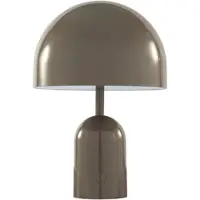 Tom Dixon Candeeiro de mesa recarregável BELL PORTABLE, cinza-escuro, 28 cm IP44