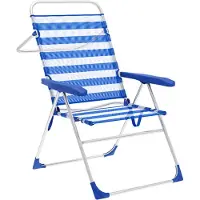 Marbueno Summer Cadeira Dobrável 5 Posições 59x61x97 Cm