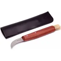 Robert Herder faca para cogumelos com escova