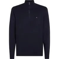 Tommy Hilfiger Suéter Com Meia-zíper Pima Org Ctn Mock