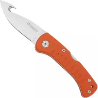 Maserin 763 Skinner Orange G10, Gut Hook, navalha de caça