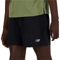 New Balance Calças de desporto cinzento / preto