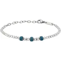 Breil Bracciale Mixology Tj3543 Acciaio Sfere Ceramica Greca — Bracciale