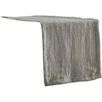 Nydel Toalha de mesa ATHENAS - Prata - 50x170 cm