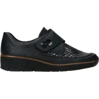 Rieker Sapatos 537C0-02 mulheres - Preto - 38