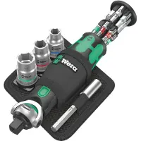 Wera Conjunto Zyklop Pocket 2 polegadas 18 PEÇAS, POLEGADAS