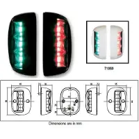 Lalizas Luz Lateral De Bombordo Led Fos 20 Unidades