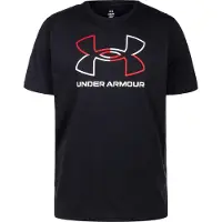 Under Armour Camisa funcionais 'Foundation' vermelho / preto / branco