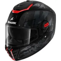Shark Spartan RS Stingrey Mate/Preto/Vermelho/Antracite S unissexo