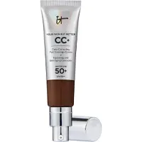IT Cosmetics Your Skin But Better CC+ Base de cobertura total FPS 50+ para mulheres Deep Mocha 32ml