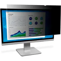 3M Filtro De Privacidade De Mesa Pf380w2b Largo 38´´