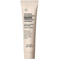 Allies of Skin Creme avançado de manhã e noite reafirmante intenso para hidratar e firmar a pele Peptídeos e antioxidantes 20 ml
