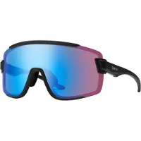 Smith - Óculos sol - Wildcat|Matte Black|ChromaPop Low Light Rose Blue Mirror para Unissexo - Preto