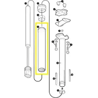 Crankbrothers Corpo Do Espigão De Selim Highline Xc/g 27.2 Mm