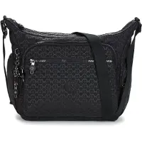 Kipling Mala de ombro 'Gabbie' cinzento / preto