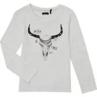 Ikks T-shirt mangas compridas CUISSE DE NYMPHE criancas - Branco - 5 ans