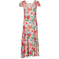 Derhy Vestidos curtos TREILLIS FLOWER mulheres - Multicolor - EU S