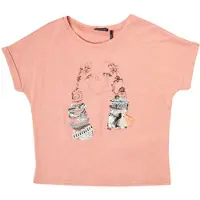 Ikks T-Shirt mangas curtas EAGLEA criancas - Rosa - 4 ans
