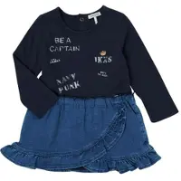 Ikks Vestidos curtos XV30030 criancas - Azul - 2 ans