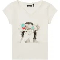 Ikks T-Shirt mangas curtas ECLISPA criancas - Branco - 5 ans