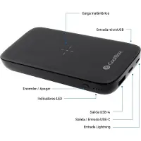 CoolBox Powerbank Qi 10.000mah