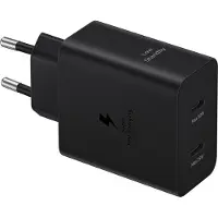 Samsung Carregador De Parede Usb-c Ep-t5020xbe Dual 50w