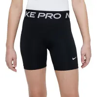 Nike Calças de desporto 'Pro' preto / branco
