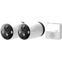 TP-LINK Kit De Videovigilância Wifi Qhd Tapo C420s2