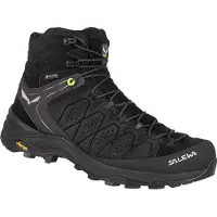 Salewa - Calçado caminhada homem - Alp Trainer 2 Mid GTX M Black/Black para Homem - Tamanho 9,5 UK - Preto