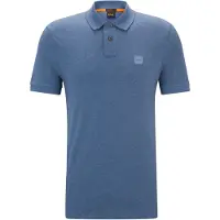 BOSS para homem. 50507803 Polo Passenger azul (S), Casual, Algodão, Manga curta