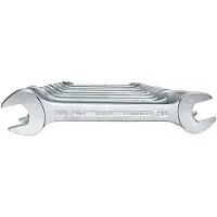 Gedore Conjunto De Chaves Fixas 6-100 Double Open-ended 10 Unidades