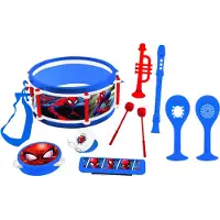 Marvel Musical Do Spider-man Conjunto Com 7 Peças