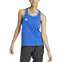 Adidas Top desportivo 'Adizero Essentials' azul real / branco
