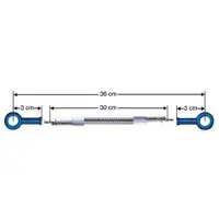 TRW Tubos de travão Varioflex 53CM STAHLFLEX TITÂNIO