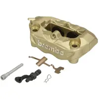 Brembo Pinça de travão M4.32-2 dianteira ESQUERDA M4.32 DOURADO 920.B690.07