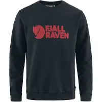 Fjällräven - Sweats - Fjällräven Logo Sweater M Black para Homem - Tamanho XL - Preto